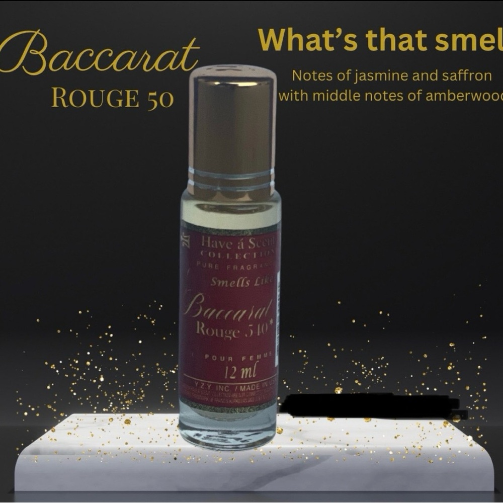 Baccarat Rouge Perfume Oil